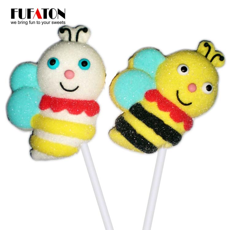 Little Bee Marshmallow lollipops