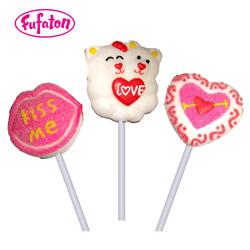 Handmade Heart Shaped Marshmallow Pop