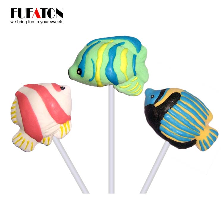 Fish shaped Candy Lollipop Mallowpop