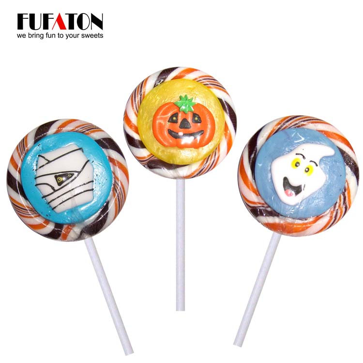 Halloween candy lollipops suitable for children or toddlers