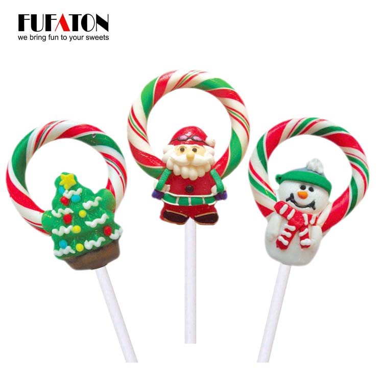 Lollipop Wreath Candy for Christmas Tree