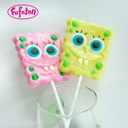 Sponge Bob Shaped Lollipop Candy Wholesale Supplier
