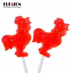36g Rooster shaped lollipop Candy
