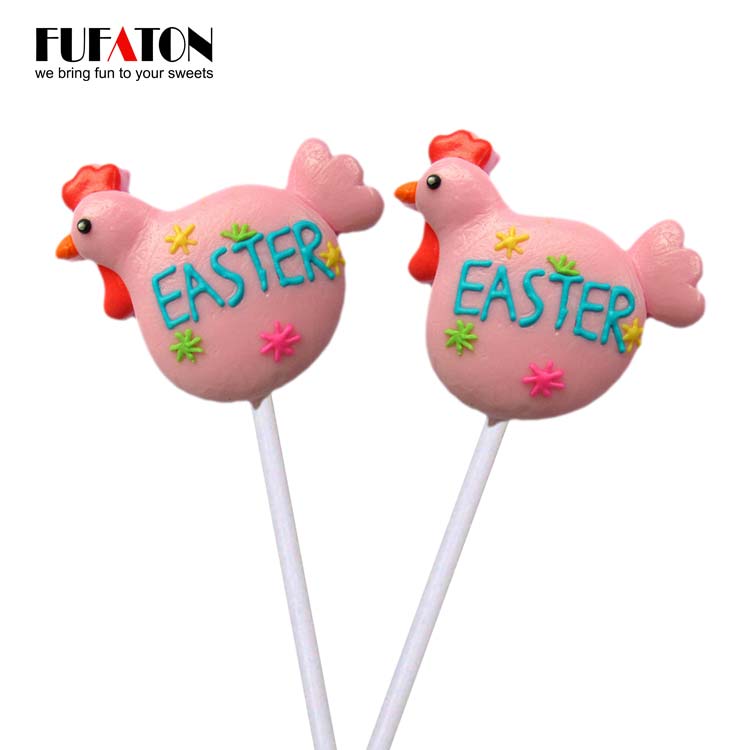 50g Hen Shaped Lollipops for Easter