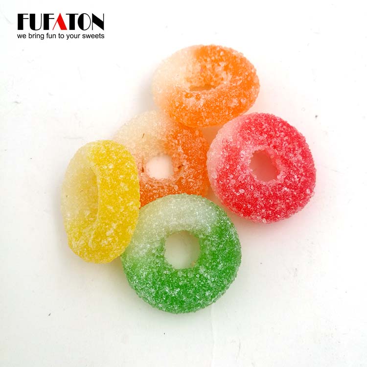 Doughnut shaped Gummy Candy