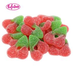 Strawberry shaped gummy candy