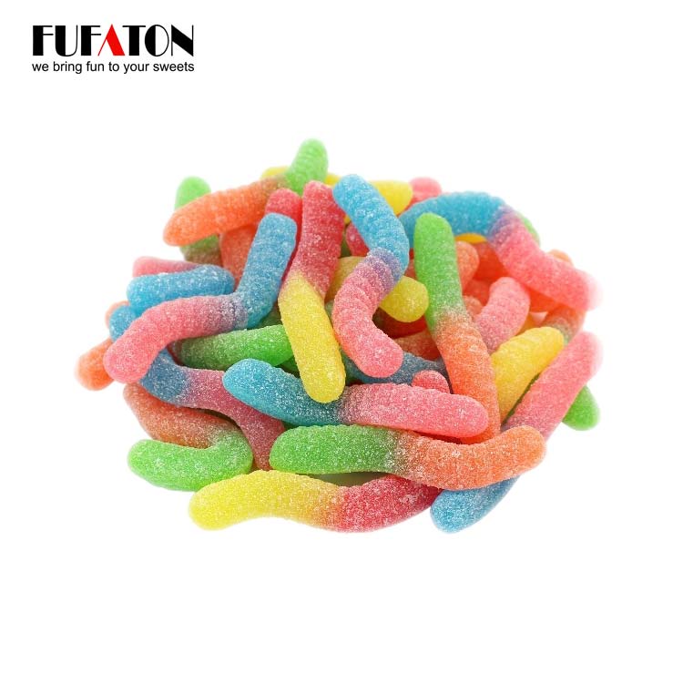 sugar coated Gummy Worms