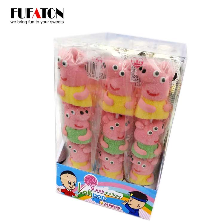 Peppa Marshmallow Kebab lollipops candy