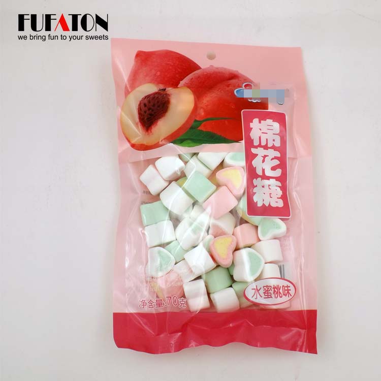 Mini Heart shaped marshmallows for Wholesale