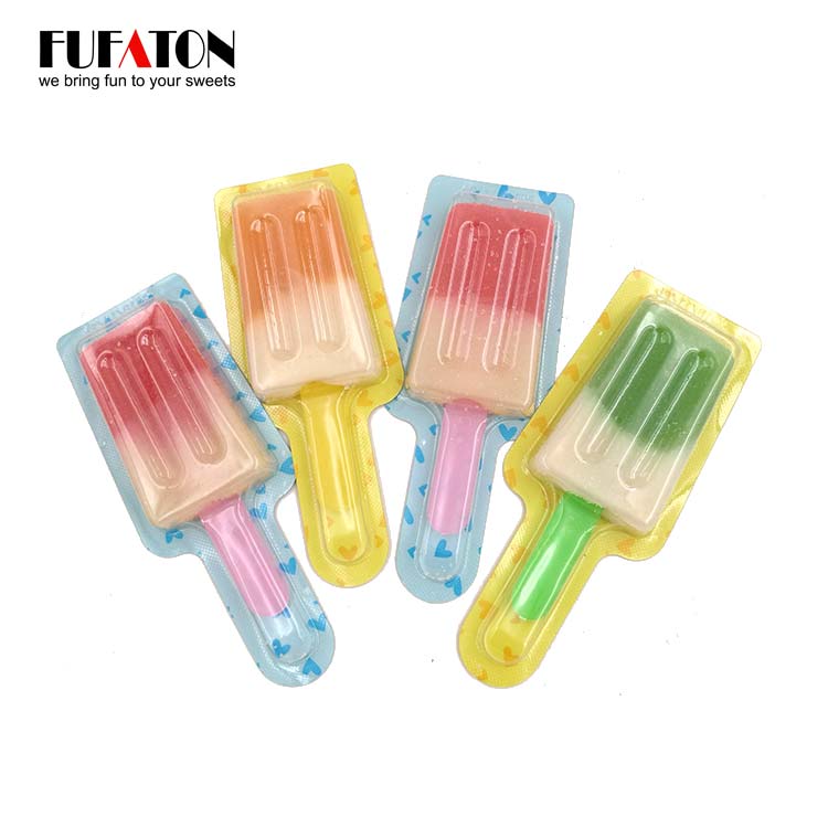 Jelly ice cream candy ice pop