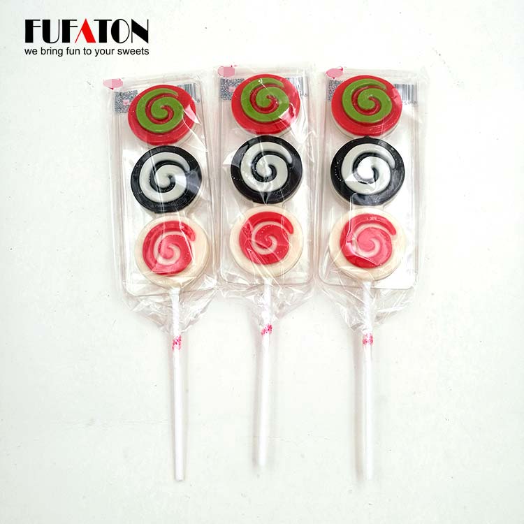 Windmill swirl Chocolate Lollipop