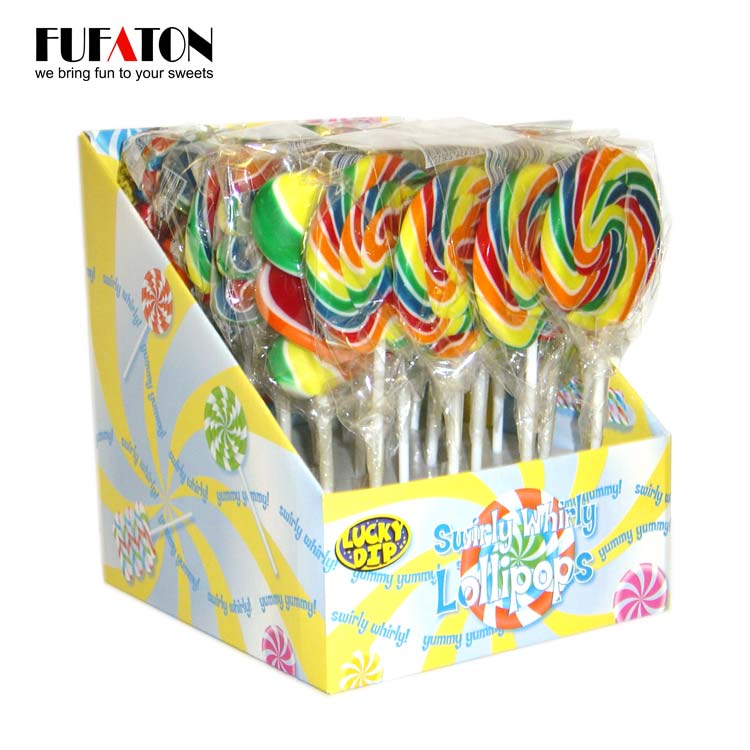 50g Swirl Lollipop