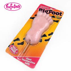Big Foot Shaped Marshmallow Candy