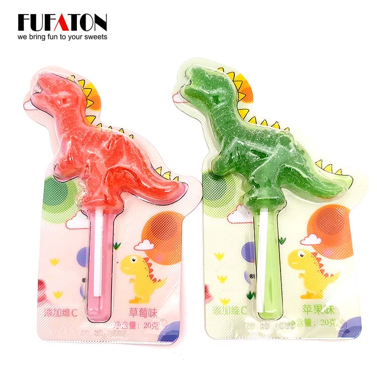 Dinasour Shaped Jelly Lollipops