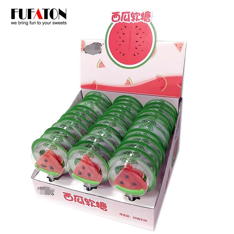 Watermelon fruit Slice Jelly Lollipops