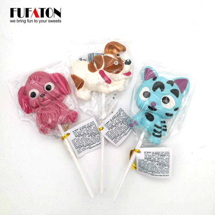 Pet shaped Candy Lollipops for Children