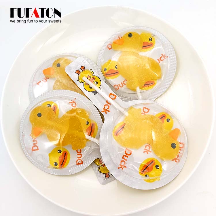 Chicken Shaped Jelly Lollipops