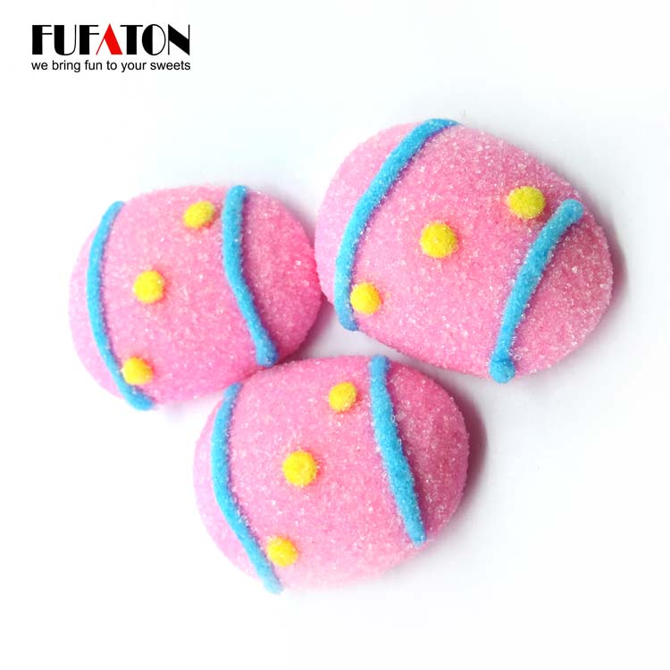 Mallow Eggs for cake decoration