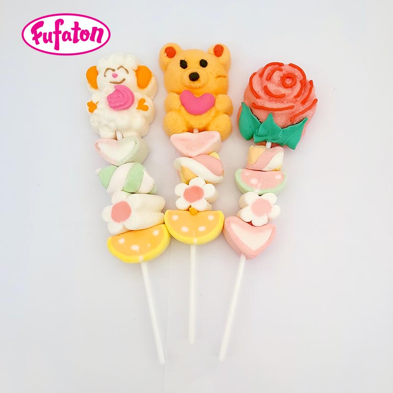 28g Marshmallow candy on a Stick