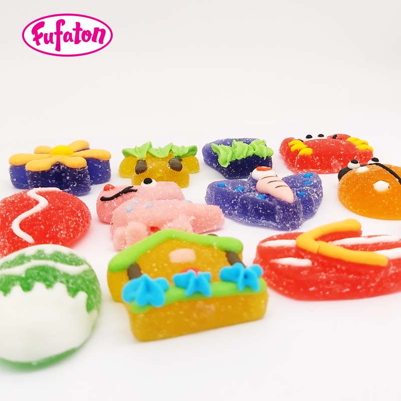 Cake decorating supplier 12g Small Characters Jelly Gummy Decoration
