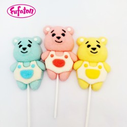 Bear Shaped Marshmallow Lollipop Wholesale