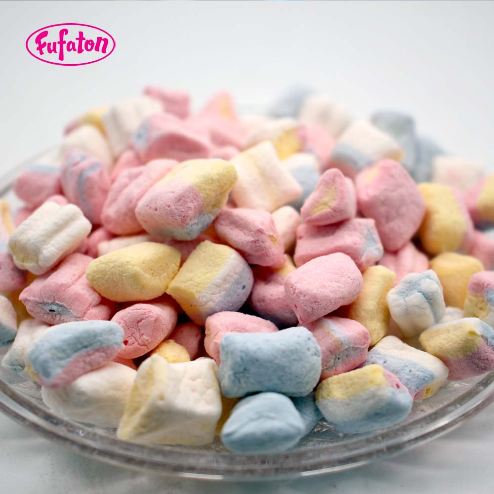 Different Shape Mini Dehydrated Marshmallow Freeze Dried Marshmallow Candy