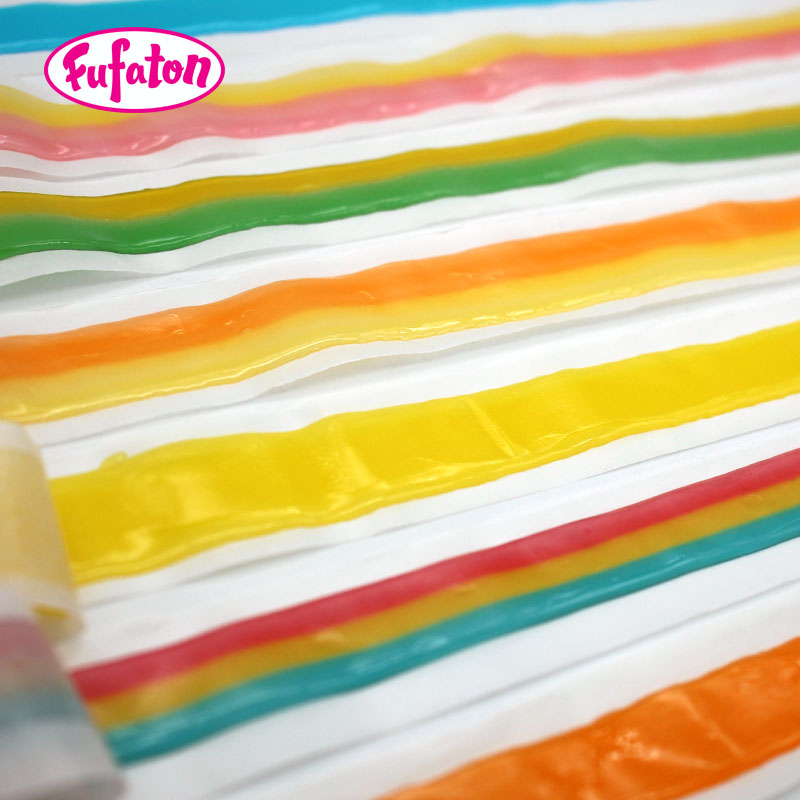 Fruit Flavored Sour Belt Jelly Roll Candy