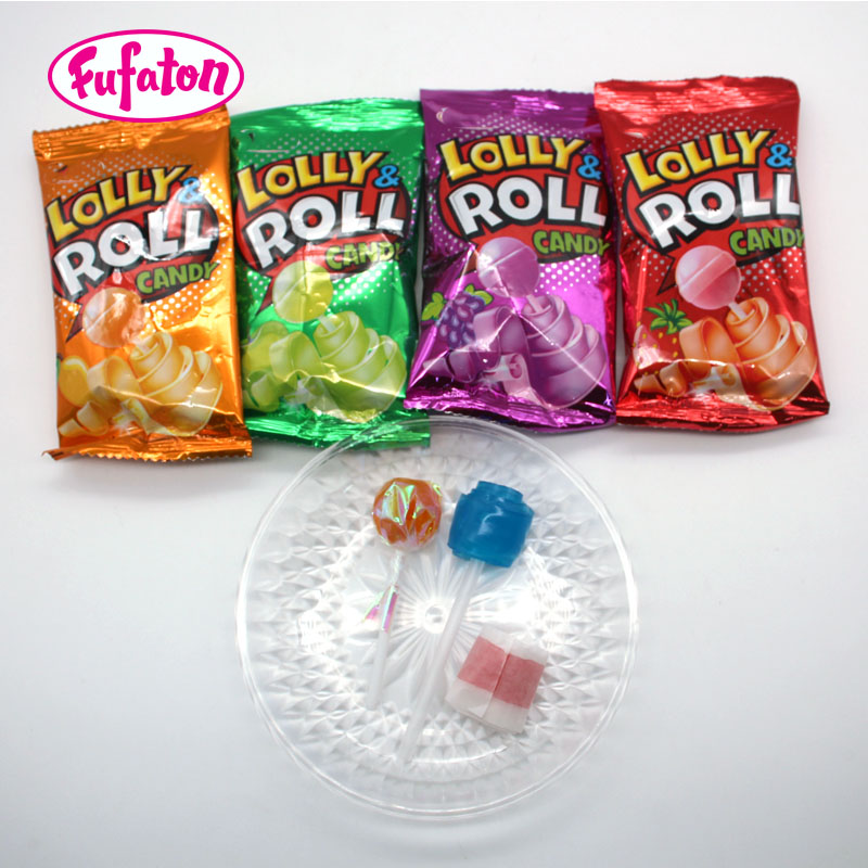 Fruit Flavored Sour Belt Jelly Roll Candy