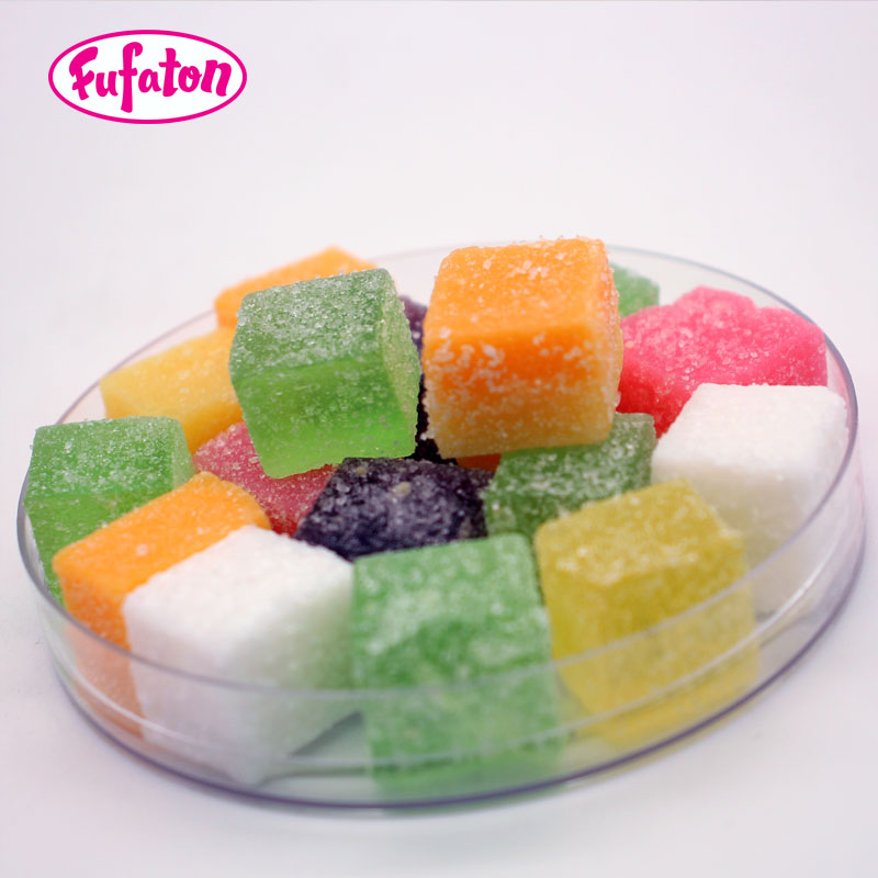 Fruit Flavor Carrageenan Soft Candy in different shape