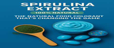 Spirulina Extract as Natural Colorants