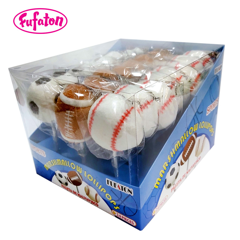 Sports Mallowpops Marshmallow Candy | Sports Theme Novelty Candy Manufacturer & Supplier