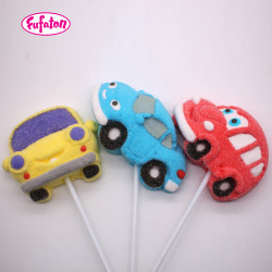 Car Race Marshmallow Lollipop Wholesale Supplier